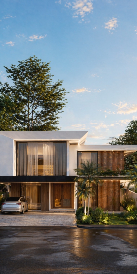 Bangkok Modern Villa Architecture