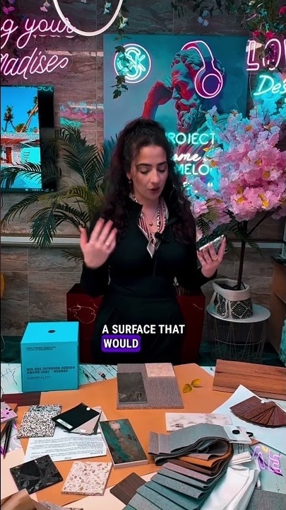 Creating a moodboard for a new project isnpired by natural materials