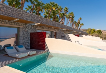 Lindos Bay Architecture