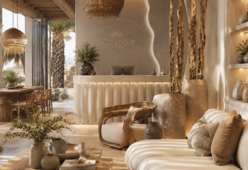 Διακόσμηση & Ανακαίνιση Mykonos Hotel Lobby