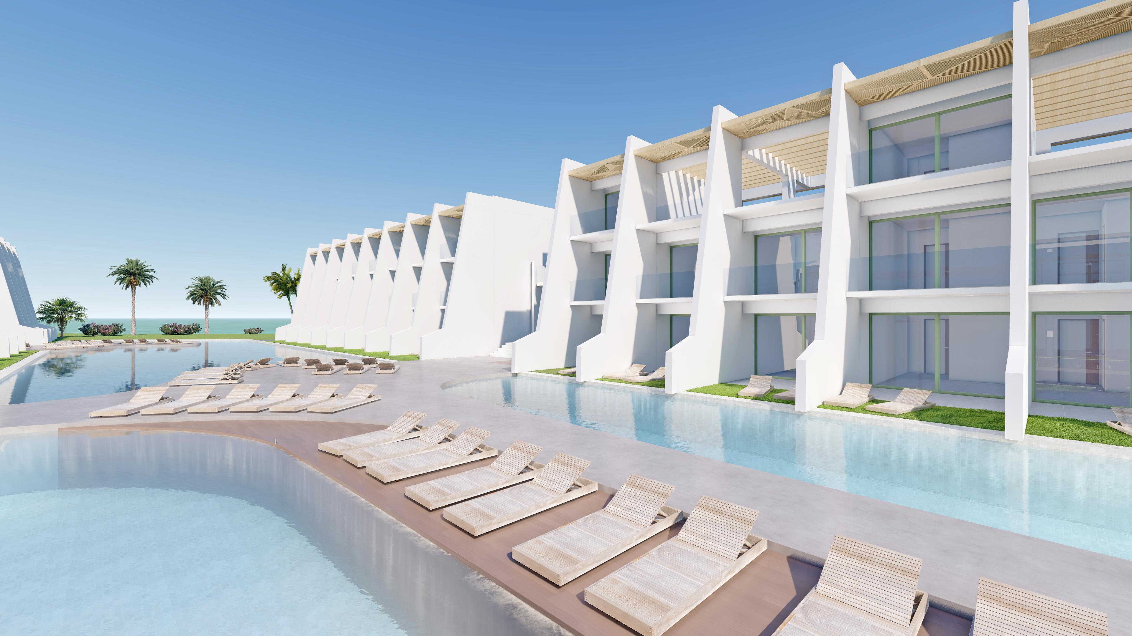 New-Minimal Hotel in Rhodes Architecture - 2