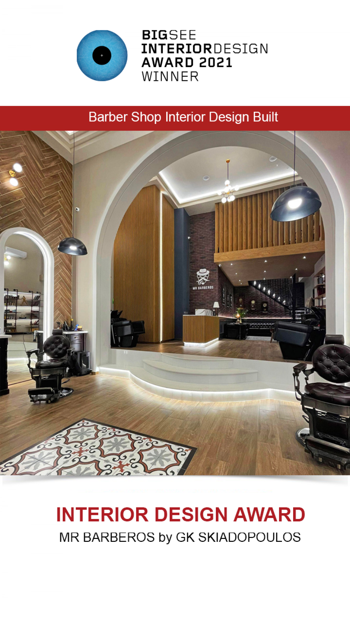 Mr. Barberos – BIG SEE Interior Design Award 2021