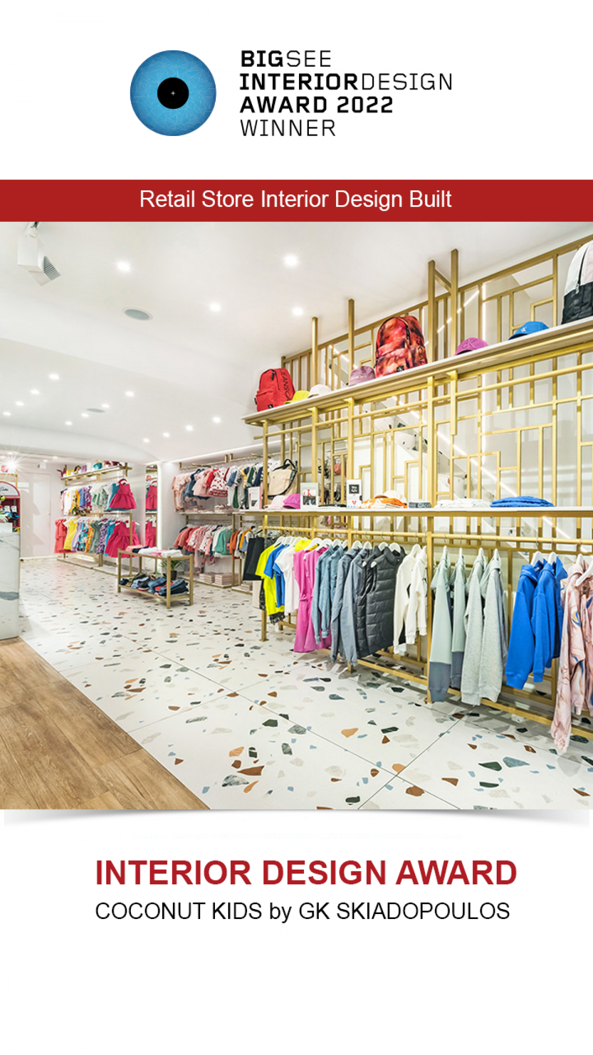 Coconut Kids – BIG SEE Interior Design Award 2022