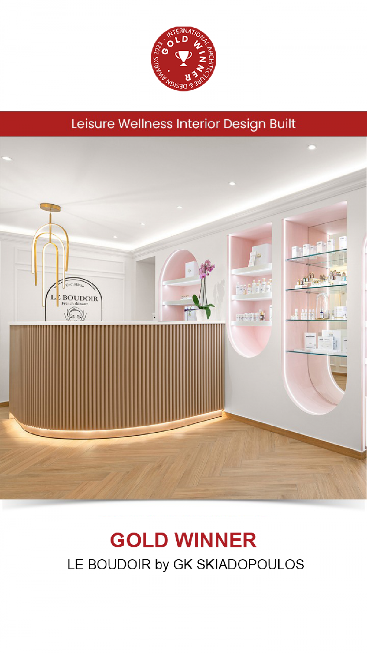 Le Boudoir – International Architecture & Design Awards 2023 Gold